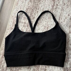 Vuori Black Sports Bra